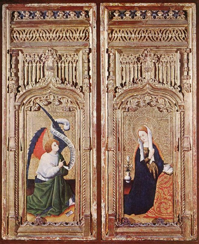BURGOS, Juan de Annunciation   inkt oil painting image
